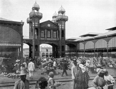 السوق ، بورت أو برنس ، هايتي ، 1926 بواسطة غير معروف
