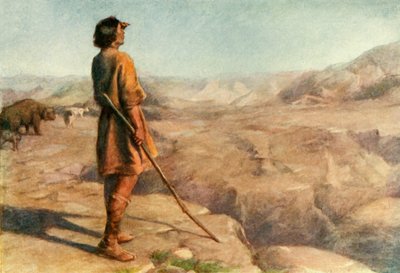 "جبل شار حيث مكث ميلوش الراعي مع قطعانه" ، ١٩١٧. بواسطة غير معروف