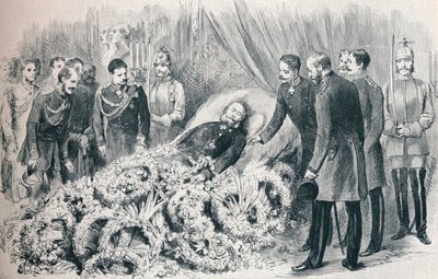 وفاة الإمبراطور الألماني الأول: فراش موت ويليام الأول ، 1888 1911 بواسطة غير معروف