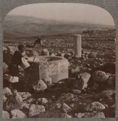أنقاض تقوع ، c1900 بواسطة غير معروف