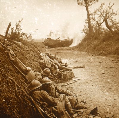 الاستيلاء على Courcelles ، شمال فرنسا ، يونيو 1918 بواسطة غير معروف