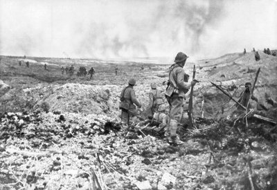 خنادق الشمبانيا ، فرنسا ، 1914 بواسطة غير معروف