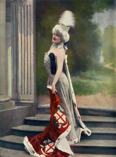 مسرح دي فاريتيس. - Paris Aux Varietes - La Commere. - الآنسة سولير 1904. بواسطة غير معروف