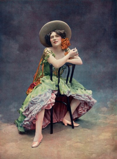 مسرح دي فاريتيس. - باريس أو فاريتيس - أوتيرو - الآنسة ليز بيرتي 1904. بواسطة غير معروف