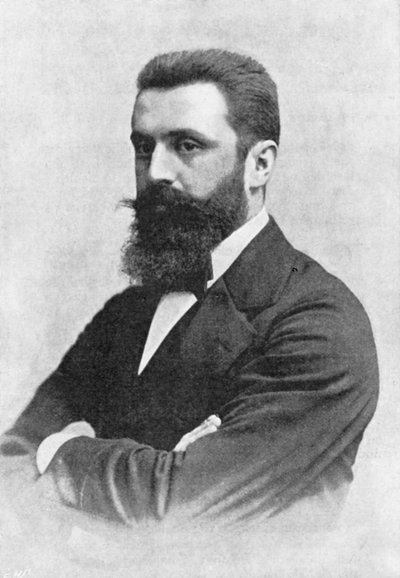 تيودور هرتزل 1860-1904 ، زعيم صهيوني بواسطة غير معروف