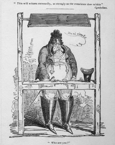 سيشهد هذا ظاهريًا ، بقوة كما يفعل الضمير في الداخل ، Cymbeline ، c1820. بواسطة غير معروف