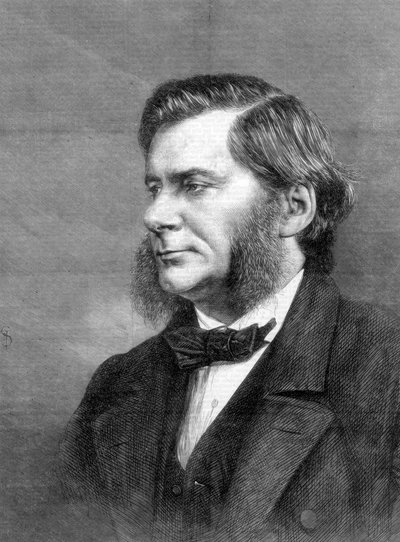توماس هنري هكسلي ، عالم الأحياء البريطاني ، 1871 بواسطة غير معروف