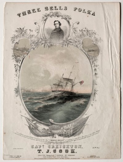 ثلاثة أجراس بولكا ، 1854. بواسطة غير معروف