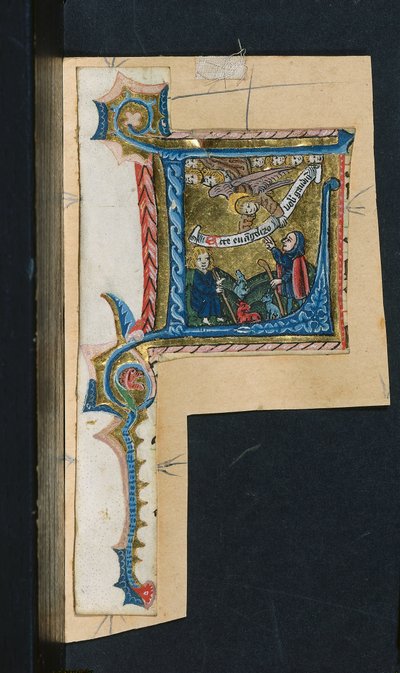 ثلاثة قصاصات من قداس ، ج. 1470-1500. بواسطة غير معروف