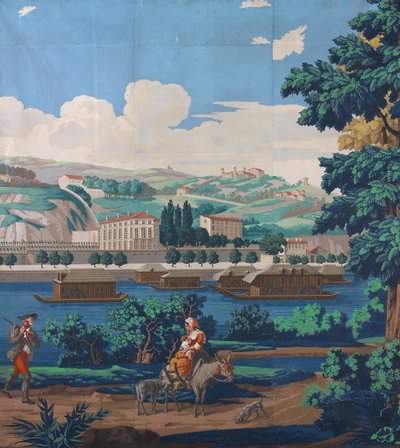 ثلاث لوحات مشتركة: آراء ليون ، فرنسا ، الطبعة الأولى ، 1821. بواسطة غير معروف