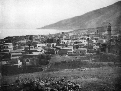 طبريا وبحيرة طبريا 1926 بواسطة غير معروف
