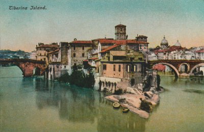 جزيرة طبريا ، c1900. بواسطة غير معروف