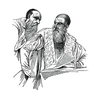 تيتيان 1487-1576 وفرانسيسكو دي موزايكو ، القرن السادس عشر 1883 بواسطة غير معروف