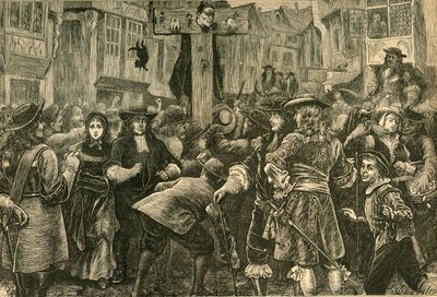 تيتوس أوتس في العمود ، 1685 ، 1897. بواسطة غير معروف