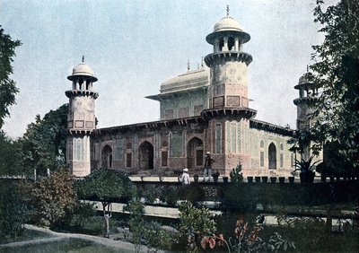مقبرة Itimad-Ud-Daula ، أغرا ، الهند ، c1890 بواسطة غير معروف