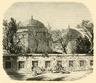 قبر سليمان العظيم وروكسولانا ، القسطنطينية ، 1890. بواسطة غير معروف