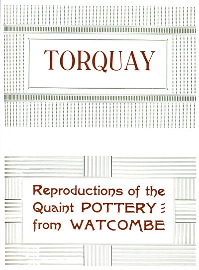 Torquay - نسخ الفخار الغريب من Watcombe ، 1919 بواسطة غير معروف