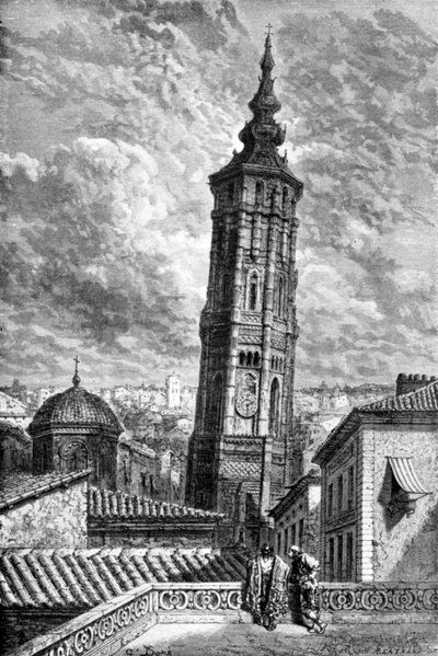 برج جديد ، سرقسطة ، إسبانيا ، 1929 بواسطة غير معروف