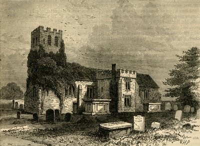 كنيسة توتنهام ، c1876. بواسطة غير معروف