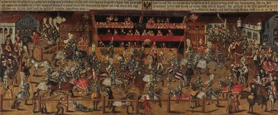 البطولة في أنتويرب عام 1498. بواسطة غير معروف