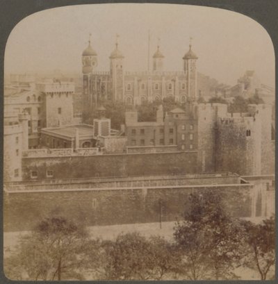 برج لندن - القصر القديم الشهير وسجن الملوك - إنجلترا ، 1901. بواسطة غير معروف