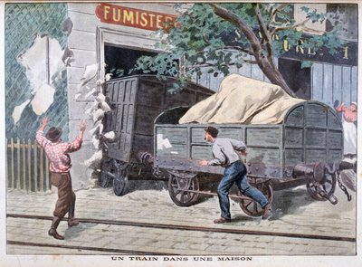 تحطم القطار ، 1900 بواسطة غير معروف