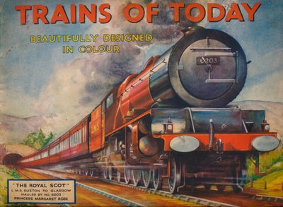 قطارات اليوم: The Royal Scot ، LMS Euston to Glasgow ، 1940 بواسطة غير معروف