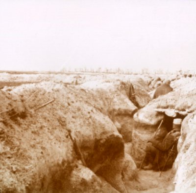 الخنادق ، الشمبانيا ، شمال فرنسا ، c1914-c1918 بواسطة غير معروف