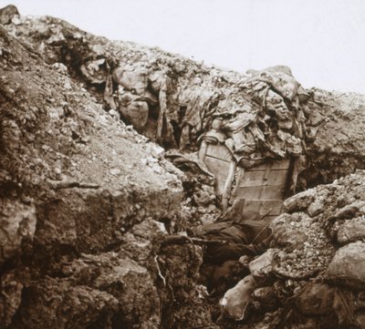 الخنادق ، الشمبانيا ، شمال فرنسا ، c1914-c1918 بواسطة غير معروف