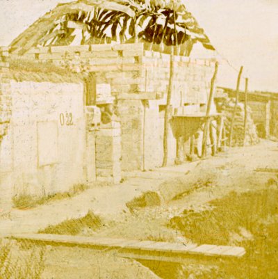 الخنادق ، Pervijze ، فلاندرز ، بلجيكا ، c1914-c1918 بواسطة غير معروف
