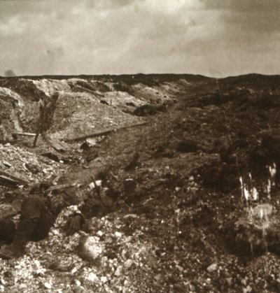 الخنادق ، السوم ، شمال فرنسا ، c1914-c1918 بواسطة غير معروف