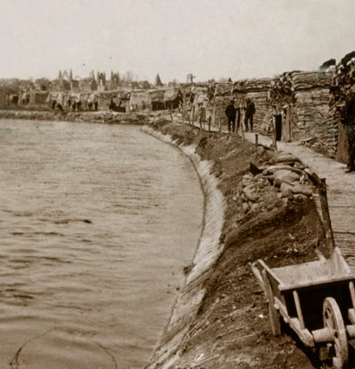 الخنادق في نيوبورت ، فلاندرز ، بلجيكا ، c1914-c1918 بواسطة غير معروف
