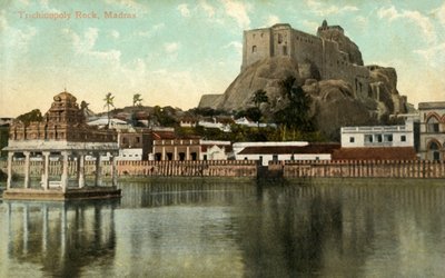 صخرة تريكينوبولي ، مدراس ، 1917. بواسطة غير معروف