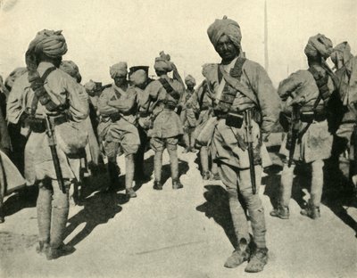 قوات لواء سيرهاند ، فلاندرز ، الحرب العالمية الأولى ، 1914 ، c1920. بواسطة غير معروف
