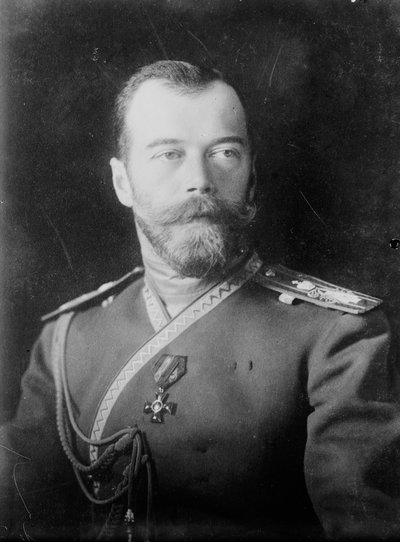 القيصر نيكولاس الثاني من روسيا ، 1909. بواسطة Unbekannt
