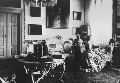 Tsarevich Alexander و دوقة Grand Maria Feodorovna من روسيا ، c1880 بواسطة غير معروف
