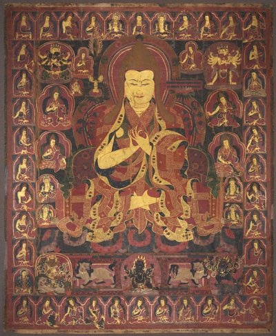 Tsong Khapa ، مؤسس ترتيب Geluk ، ج. 1440-1470. بواسطة غير معروف