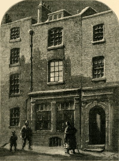 منزل تورنرز في Maiden Lane ، 1881. بواسطة غير معروف