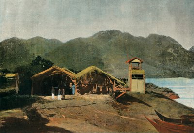 Tuyen-Quan - المحطة البصرية ، Tuyen Quan - Lookout Tower ، 1900. بواسطة غير معروف