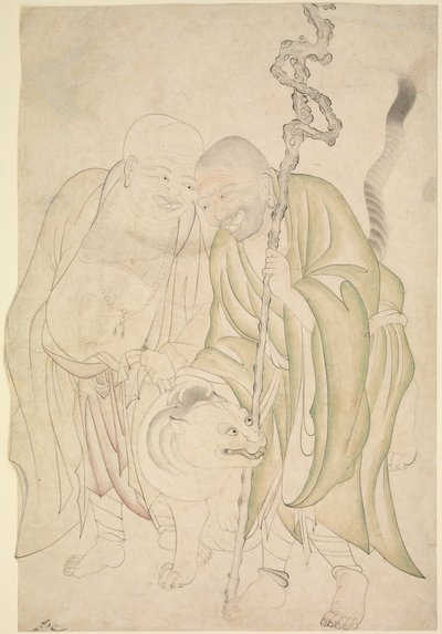 اثنان لوهانز ، كاليفورنيا. 1480. بواسطة غير معروف