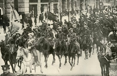 أنواع الفرسان الروس ، 1919. بواسطة غير معروف