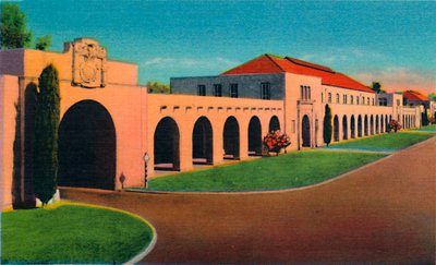 قاعدة سلاح مشاة البحرية الأمريكية. سان دييغو ، كاليفورنيا ، c1941 بواسطة غير معروف