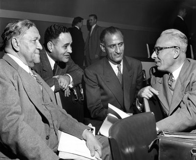 مندوبو الولايات المتحدة وباكستان في الأمم المتحدة ، باريس ، 1950 بواسطة غير معروف