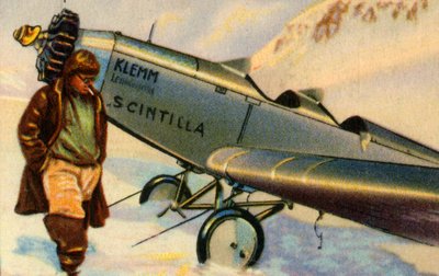 يهبط أوديت على هضبة ترينت ، مونت بلانك ، 1929 ، 1932. بواسطة غير معروف