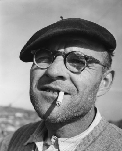 Umberto Bratti ، قناة Donzere-Mondragon وعامل طاقة ، 1952 بواسطة غير معروف