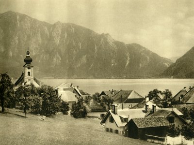 Unterach am Attersee ، النمسا العليا ، c1935. بواسطة غير معروف