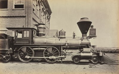 محرك السكك الحديدية بنسلفانيا بدون عنوان ، ج. 1868. بواسطة غير معروف