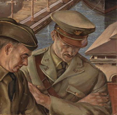دراسة جدارية بدون عنوان ، كاليفورنيا. 1933-1943. بواسطة غير معروف