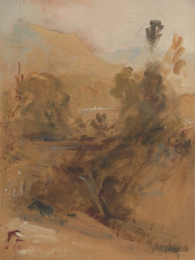 تستقيم المناظر الطبيعية ، كاليفورنيا. 1830. بواسطة غير معروف