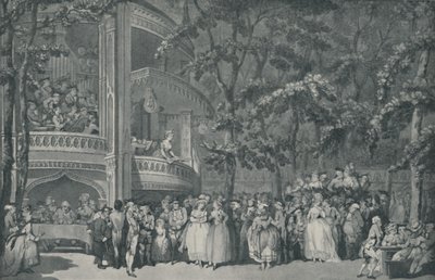 حدائق فوكسهول ، 1785 ، 1920 بواسطة غير معروف